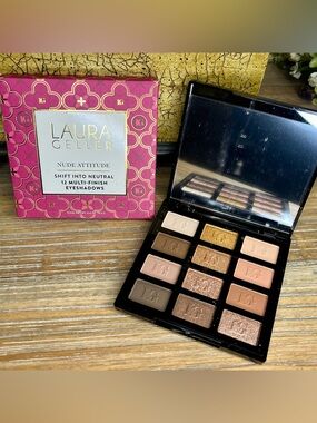 Laura Geller Nude Attitude Shift Into Neutral 12-Pan Palette BNIB